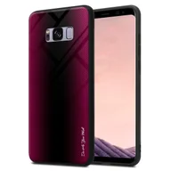 Etui i futerały do telefonów - Pokrowiec Do Samsung Galaxy S8 PLUS w FIOLETOWO RÓŻOWY TPU Etui Ochronny Case Cover Obduowa Silikon Cadorabo - miniaturka - grafika 1
