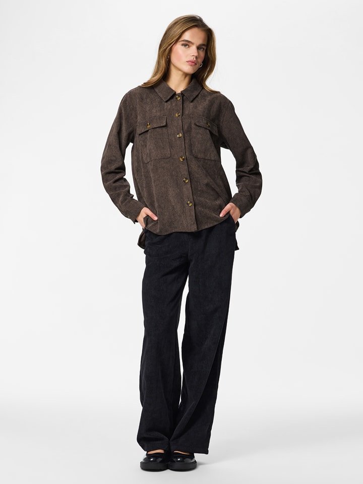 Pieces Koszula w kolorze khaki