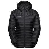 Kurtki i kamizelki sportowe damskie - Kurtka damska Mammut Broad Peak Light IN Hooded Jacket Women Rozmiar: M / Kolor: czarny - miniaturka - grafika 1