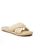 Espadryle damskie - Manebi Espadryle Rope Sandals S 2.7 Y0 Beżowy - miniaturka - grafika 1