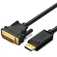 Kable komputerowe i do monitorów - UGREEN ugreen wysokiej jakości wtyczka DisplayPort na DVI 24 + 1 (Dual Link) wtyczka audio vidoe przewód, pozłacane, z zapięciem na zatrzaski do połączenia przez laptop/PC z calowy, lekkich armat, wyświetlac - miniaturka - grafika 1