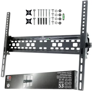 ŚCIENNY UCHYLNY UCHWYT WIESZAK DO TELEWIZORA 32-70 CALE VESA 600X400 - Inne akcesoria audio-wideo - miniaturka - grafika 1