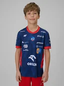 Koszulki dla dziewczynek - 4F Koszulka meczowa replika wyjazdowa z sezonu 2025/26 dziecięca 4F x ZAKSA Kędzierzyn-Koźle - granatowa 98/104 - miniaturka - grafika 1