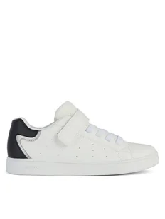 Geox Sneakersy J Eclyper J36LSA 000BC C0404 S Biały - Buty dla chłopców - miniaturka - grafika 1