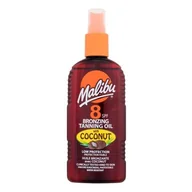 Balsamy i kremy do opalania - Malibu Bronzing Tanning Oil Coconut SPF8 preparat do opalania ciała 200 ml dla kobiet - miniaturka - grafika 1