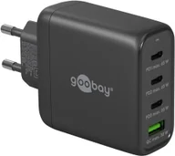 Ładowarki do telefonów - Ładowarka sieciowa 3x USB-C USB 68W Goobay CZARNA - miniaturka - grafika 1