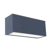 Lampy ogrodowe - Lutec GEMINI Antracyt LED 2x21W IP54 4000K Kinkiet zewnętrzny 5189104118 5189104118 - miniaturka - grafika 1