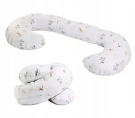 Poduszki do karmienia - Poduszka ciążowa typu C rogal do spania dla kobiet w ciąży, Lama Love, wzór Ważki, 300 cm - miniaturka - grafika 1