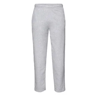 Spodnie dresowe męskie Lightweight Open Leg Jog Pants Fruit of the Loom - Heather Grey XXL - Spodnie męskie Spodnie dresowe męskie Lightweight Open Leg Jog Pants Fruit of the Loom - Heather Grey XXL - Spodnie męskie - miniaturka - grafika 1