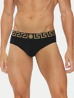 Majtki męskie - Versace Slipy AU10027 1A10011 Czarny - miniaturka - grafika 1