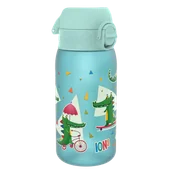 Bidony dla dzieci - Butelka ION8 I8RF350PBCROC Crocodiles - miniaturka - grafika 1