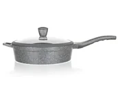 Patelnie - Patelnia głęboka 28cm GRANITE - miniaturka - grafika 1
