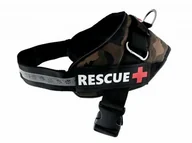Szelki dla psów - PET NOVA PET NOVA Szelki Rescue moro M 55-65cm - miniaturka - grafika 1