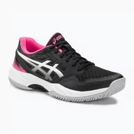 Buty sportowe damskie - Buty do squasha damskie ASICS Gel-Court Hunter 3 black/white - miniaturka - grafika 1