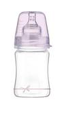 Butelki dla niemowląt - Lovi Butelka szklana do karmienia Diamond Glass 150ml Baby Showe Girl 0m+ - miniaturka - grafika 1