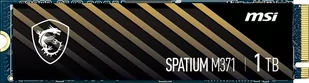 MSI Spatium M371 1TB M.2 2280 PCI-E x4 Gen3 NVMe (S78-440L870-P83) - Dyski SSD - miniaturka - grafika 1