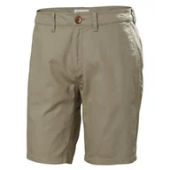 Spodenki męskie - Męskie Spodenki HELLY HANSEN DOCK SHORTS 10" 34275_757 – Brązowy - miniaturka - grafika 1