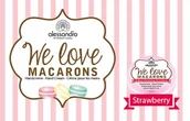 Kremy i maski do rąk - Alessandro We Love Macarons Strawberry nawilżający krem do rąk 100 ml - miniaturka - grafika 1