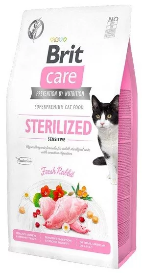 Brit Care Cat Sterilised Sensitive 0,4 kg