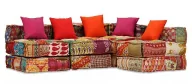Sofy i kanapy - Sofa modułowa patchworkowa C7-G51 - miniaturka - grafika 1