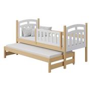 Łóżka dla dzieci i młodzieży - Łóżko piętrowe ZUZIA DUO 200x90/190x90 - miniaturka - grafika 1