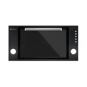 Okapy kuchenne - Globalo Design Desolero 60 Czarny - miniaturka - grafika 1