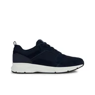 Sneakersy męskie - Męskie Sneakersy GEOX U RADENTE U35CZA-02214-C4002 – Granatowy - miniaturka - grafika 1