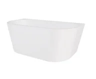 Wanny - Wanna Wolnostojąca Besco Vica New 160X80 Biała Was-160Vnzo - miniaturka - grafika 1