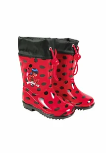 Kalosze Lady Bug czerwone - Kalosze damskie - miniaturka - grafika 1