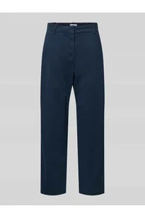 Chinosy o kroju slim fit z mieszanki bawełny - Tommy Hilfiger - Spodnie sportowe damskie - miniaturka - grafika 1