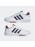 Trampki męskie - adidas Sneakersy "COURTBEAT" w kolorze białym - miniaturka - grafika 1