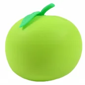 Zabawki sensoryczne - Gniotek Antystresowy Zabawka Sensoryczna Zielone Jabłko Owoc Squishy - miniaturka - grafika 1