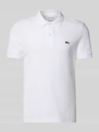 Koszulki męskie - Koszulka polo o kroju slim fit z czystej bawełny - miniaturka - grafika 1