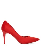 Czółenka - DeeZee Szpilki DZ002 Czerwony - miniaturka - grafika 1