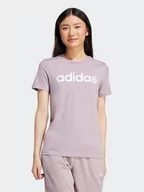 Koszulki i topy damskie - adidas Koszulka w kolorze fioletowym - miniaturka - grafika 1
