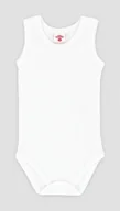 Body dla niemowląt - 0316 Body na ramiączkach "BIAŁE" Makoma 98 - miniaturka - grafika 1