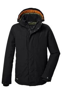 G.I.G.A. DX Męska kurtka funkcyjna/kurtka outdoorowa wodoszczelna z odpinanym kapturem GW 56 MN JCKT, czarna, 4XL, 41868-000 - Kurtki męskie - miniaturka - grafika 1
