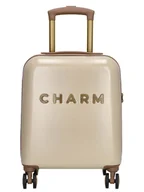 Torby podróżne - Charm Walizka "Capetown" w kolorze beżowym - 34 x 45 x 20 cm - miniaturka - grafika 1