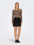 Spódnice - ONLY Spódnica w kolorze czarnym - miniaturka - grafika 1