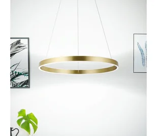 Eglo 33484 - Lampa wisząca LED na lince ALCAZABA 2xLED/18W/230V 3000K Ø 55 cm złota - Lampy sufitowe - miniaturka - grafika 1