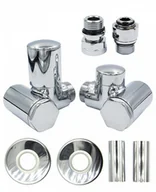 Zawory i kraniki - Zawór regulacyjny Integra lewy GZ1/2 chrom All in One - miniaturka - grafika 1