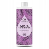 Odżywki do włosów - RONNEY Oil System Professional Grape Conditioner - odżywka do włosów wysokoporowatych, 1000ml - miniaturka - grafika 1