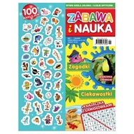Czasopisma - Zabawa I Nauka 012023 Łamigłówki, Zagadki, Ciekawostki, Naklejki - miniaturka - grafika 1