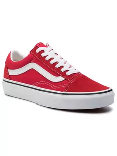 Vans Tenisówki Old Skool VN0A4BV5JV61 Czerwony - Buty sportowe męskie - miniaturka - grafika 1