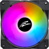 Wentylatory komputerowe - Wentylator Evolveo 12FM RGBFAN12FMB RGBFAN12FMB - miniaturka - grafika 1