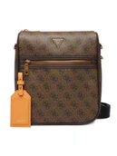 Nerki - Guess Saszetka HMMILO P5417 Brązowy - miniaturka - grafika 1