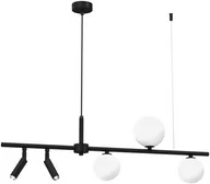 Lampy sufitowe - Lampa wisząca SIRIO, MLP8408, czarny/biały, 5x25W G9 - miniaturka - grafika 1