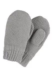 Sterntaler Unisex dziecięce rękawiczki z dzianiny, srebrne melanż, 2 - Rękawiczki - miniaturka - grafika 1