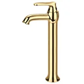 Baterie umywalkowe - Omnires Art Deco AD5112/1ZŁ - miniaturka - grafika 1