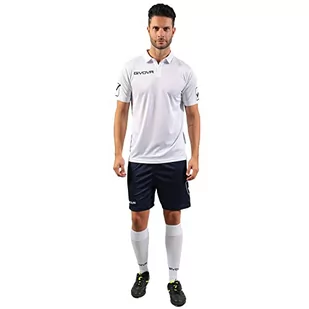 Givova, kit Play. wielokolorowa Weib/Blau X-L - Zestawy męskiej odzieży sportowej - miniaturka - grafika 1